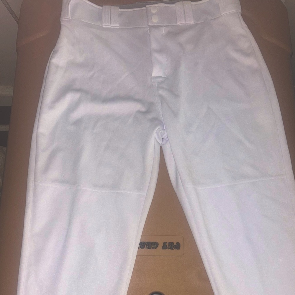 White  Easton Womens Softball Pants